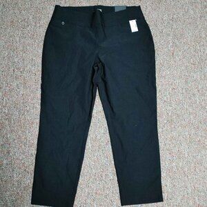 Maurices ankle black pants size 16W New